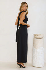 Romance Unveiled Maxi Dress Black