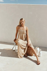 Ada Dress - Tan