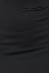 Bewitching Long Sleeve Lace Mini Dress Black