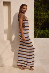 HAZEL MAXI DRESS - BLUE MULTI