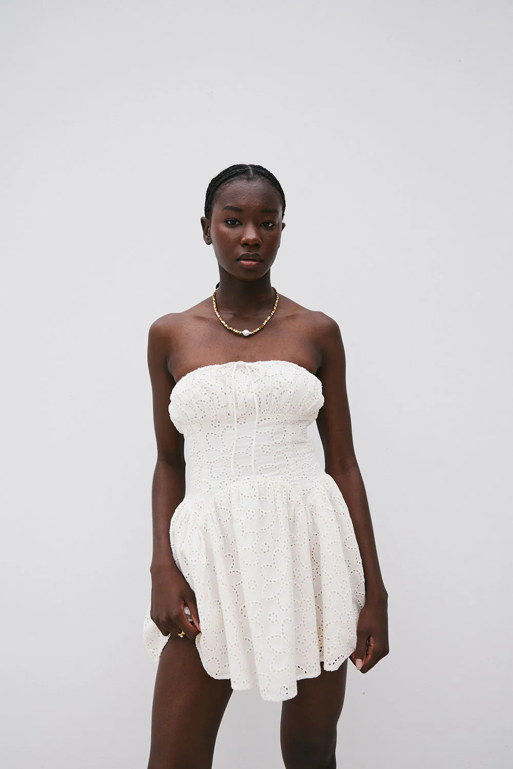 Aura Dress - Broderie